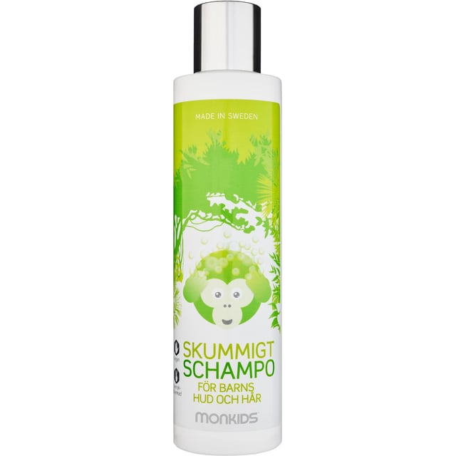 Monkids Skummigt Schampo & Tvål 200 ml | Baby, barn & förälder - Hårvård för barn - Schampo & balsam för barn,Baby, barn & förälder - Hudvård för barn - Duschtvål & duschkräm för barn | Apoteka