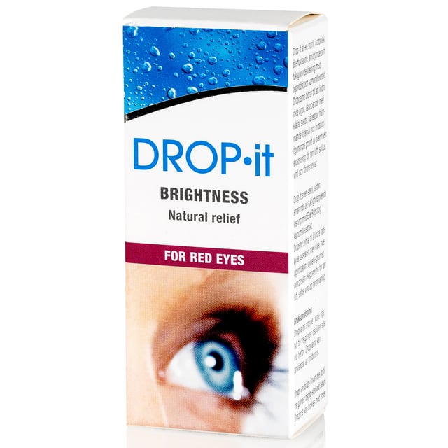 Drop-it Ögondroppar för röda ögon 10 ml | Ögon & öron - Ögon - Röda & irriterade ögon | Apoteka