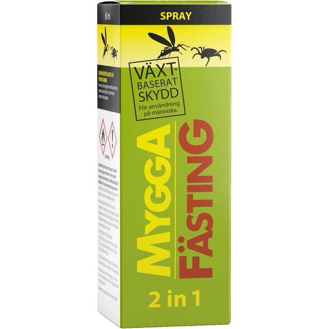 MyggA Fästing 2in1 Insektsspray 60 ml | Sår, bett & stick - Bett & stick - Myggbett,Baby, barn & förälder - Lilla apoteket - Bett & stick hos barn,Sår, bett & stick - Bett & stick - Fästingbett | Apoteka