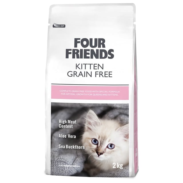FourFriends Cat Grain Free Kitten 2 kg | Djur - Djurfoder & tillskott | Apoteka