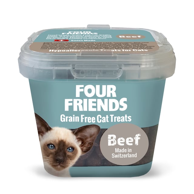 FourFriends Cat Treat Beef 100 g | Djur - Djurgodis - Kattgodis & kattgräs | Apoteka