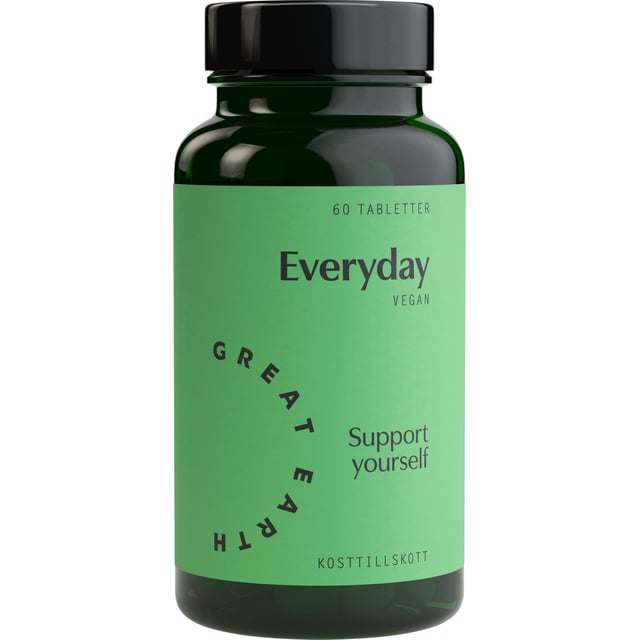 Great Earth Everyday 60 tabletter | Vitaminer & kosttillskott - Vitaminer & mineraler - Multivitamin - Multivitaminkomplex | Apoteka