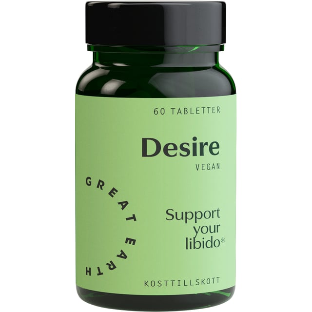 Great Earth Desire 60 tabletter | Vitaminer & kosttillskott - Hormonell balans | Apoteka