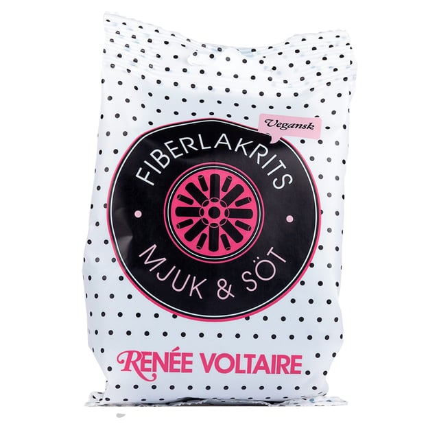 Renée Voltaire Fiberlakrits - Mjuk & söt 160 g | Mat & dryck - Snacks & godis - Lakrits | Apoteka