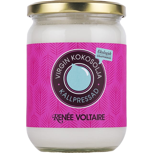 Renée Voltaire Virgin Kokosolja Kallpressad 500 ml | Mat & dryck - Olja, fett & smör - Kokosolja | Apoteka