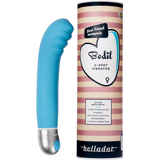 Belladot Bodil G-vibrator Blå | Sex & lust - Sexleksaker - Vibratorer & massagestavar | Apoteka