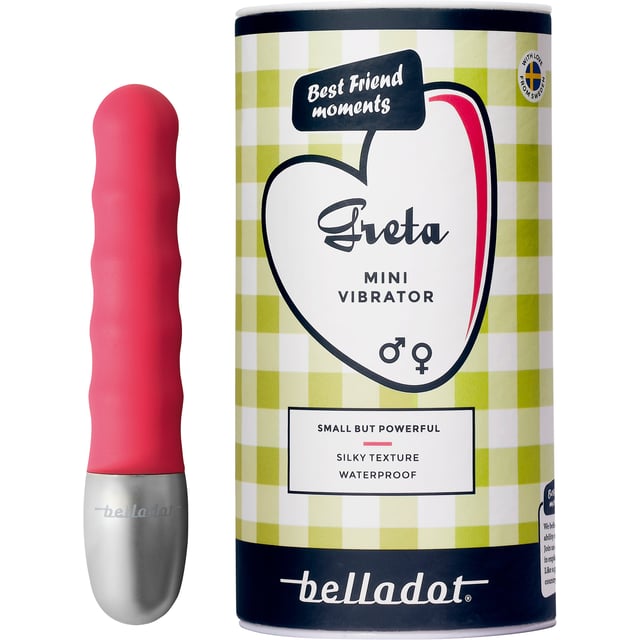 Belladot Greta Minivibrator Röd