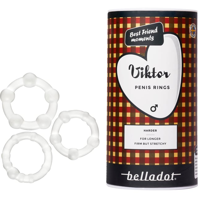 Belladot Viktor penisringar 3 st