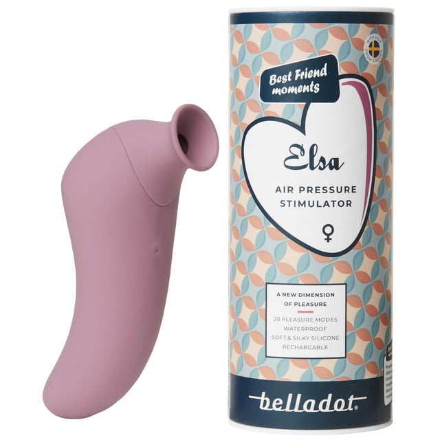 Belladot Elsa Lufttrycksstimulator 1 st | Sex & lust - Sexleksaker - Lufttrycksvibrator | Apoteka