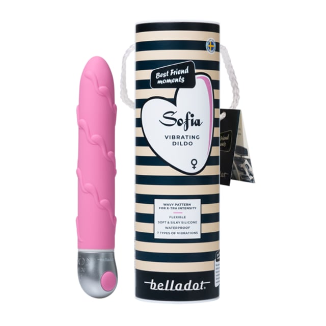 Belladot Sofia Vibrerande Dildo Rosa | Sex & lust - Sexleksaker - Vibratorer & massagestavar | Apoteka