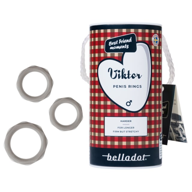 Belladot Viktor Penisringar | Sex & lust - Sexleksaker - Penispumpar & penisringar | Apoteka