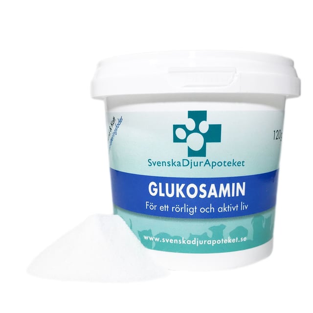 Svenska DjurApoteket Glukosamin 120 g | Djur - Djurfoder & tillskott - Tillskott för leder & muskler | Apoteka