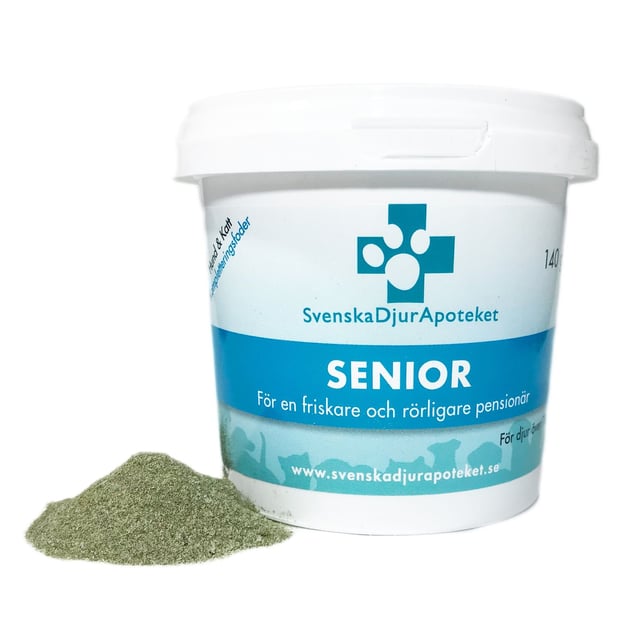 Svenska DjurApoteket Senior 140 g | Djur - Djurfoder & tillskott - Tillskott för leder & muskler | Apoteka