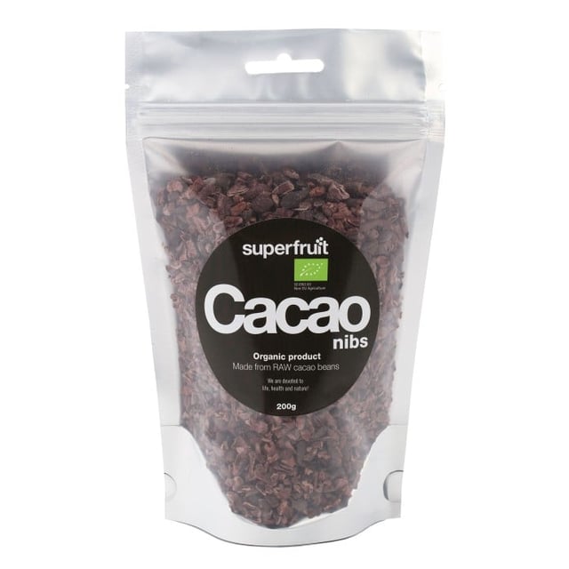 Superfruit Cacao Nibs Organic 200g | Mat & dryck - Skafferi - Kryddor & smaksättning - Kakao | Apoteka