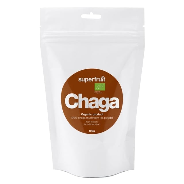 Superfruit Chaga Pulver EKO 100g | Vitaminer & kosttillskott - Växtbaserade kosttillskott | Apoteka