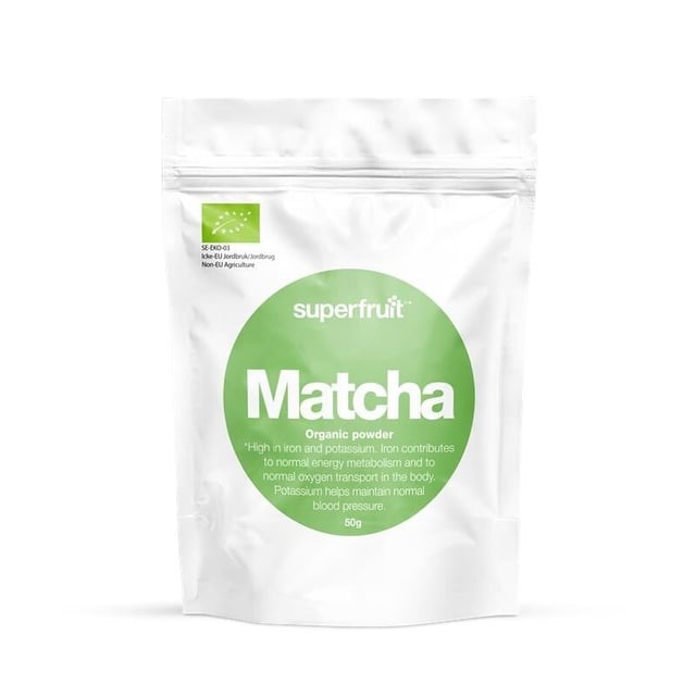 Superfruit Foods Matcha Pulver EKO 50g | Mat & dryck - Superfood - Matcha | Apoteka