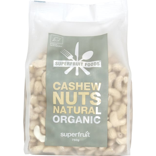 Superfruit Foods Cashew Naturella EKO 750g | Mat & dryck - Snacks & godis - Naturgodis,Mat & dryck - Skafferi - Torkad frukt, nötter & frön | Apoteka