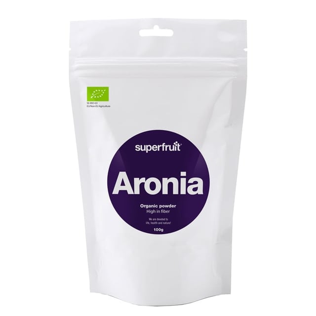 Superfruit Aronia Pulver 100g | Mat & dryck - Superfood - Smoothiepulver | Apoteka