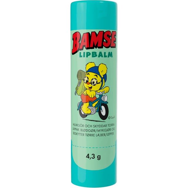 Bamse Lip Balm 4.3 ml | Baby, barn & förälder - Hudvård för barn - Läppbalsam för barn | Apoteka