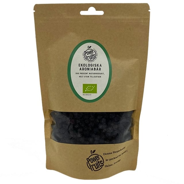 Powerfruits Ekologiska Aroniabär 250g | Mat & dryck - Snacks & godis - Naturgodis,Mat & dryck - Skafferi - Torkad frukt, nötter & frön | Apoteka