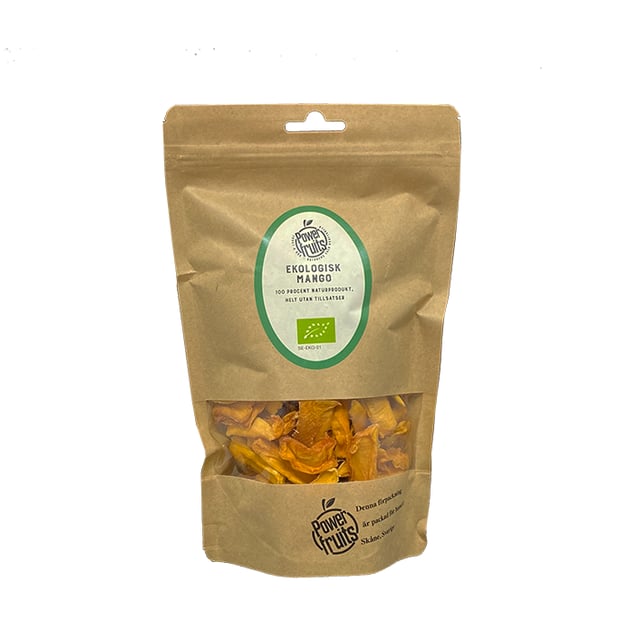 Powerfruits Ekologisk Mango 250g | Mat & dryck - Snacks & godis - Naturgodis,Mat & dryck - Skafferi - Torkad frukt, nötter & frön | Apoteka
