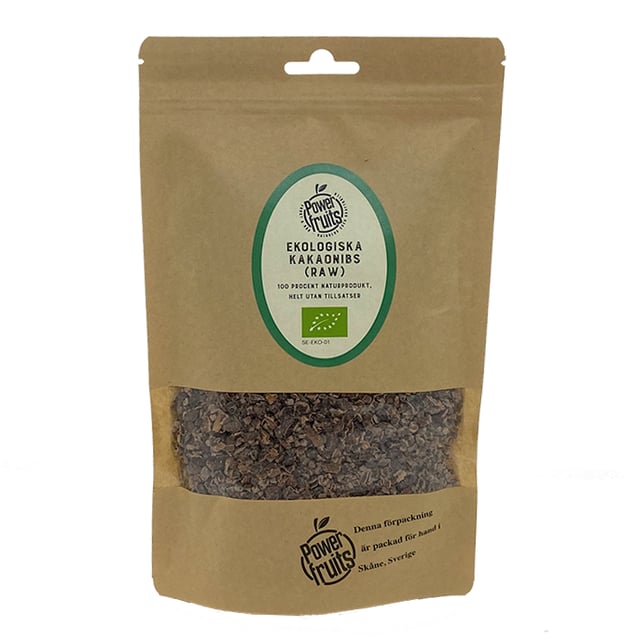 Powerfruits Kakaonibs Eko Raw 250 g | Mat & dryck - Skafferi - Kryddor & smaksättning - Kakao | Apoteka