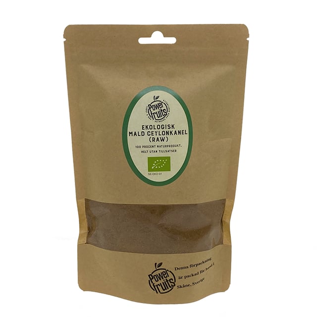 Powerfruits Ceylonkanel Mald Eko Raw 200 g | Mat & dryck - Skafferi - Kryddor & smaksättning - Kryddor | Apoteka
