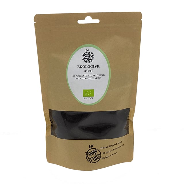 Powerfruits Ekologisk Acai 200 g | Mat & dryck - Superfood - Acai,Mat & dryck - Superfood - Smoothiepulver | Apoteka