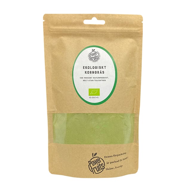 Powerfruits Ekologiskt Korngräs 250g | Mat & dryck - Superfood - Smoothiepulver | Apoteka