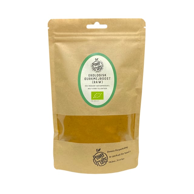 Powerfruits Gurkmejboost Eko Raw 250 g | Mat & dryck - Skafferi - Kryddor & smaksättning - Kryddor | Apoteka