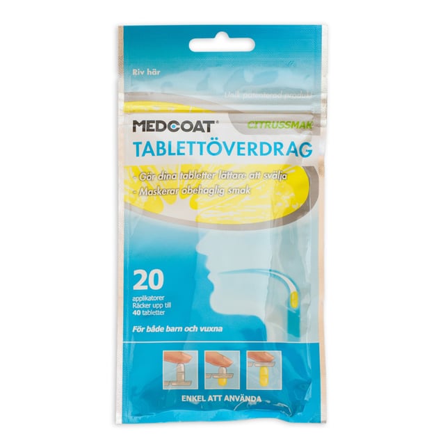 Medcoat Citron 20 st | Hjälpmedel & säkerhet - Doseringshjälpmedel | Apoteka