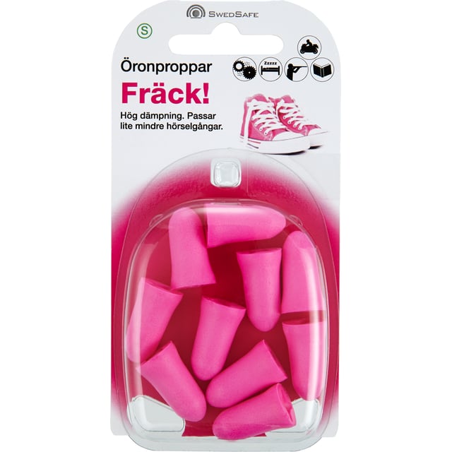 SwedSafe Fräck S 10 st | Ögon & öron - Öron - Öronproppar | Apoteka