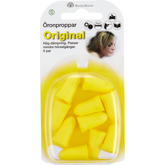 SwedSafe Orginal small 10 st | Ögon & öron - Öron - Öronproppar | Apoteka