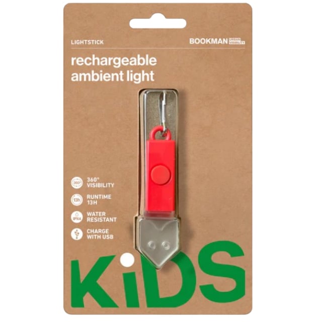 Bookman Urban Visibility Lightstick Kids Fox Red 1 st