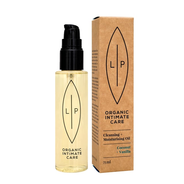 Lip Intimate Cleansing Care Cleansing + Moisturising Oil Coconut & Vanilla 75 ml | Intimvård - Intimhygien - Intimolja,Intimvård - Intimhygien - Intimtvål,Intimvård - Underlivsbesvär - Torra slemhinnor | Apoteka