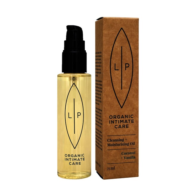 Lip Intimate Cleansing Care Cleansing + Moisturising Oil Coconut & Vanilla 75 ml