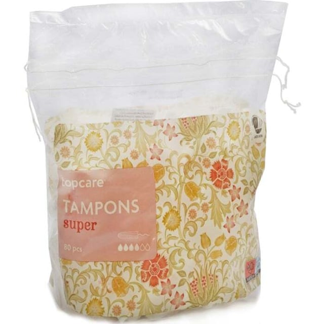 Topcare Tamponger Super 80 st | Intimvård - Mensskydd - Tampong | Apoteka