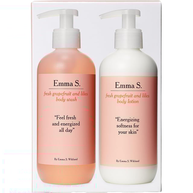 Emma S Christmas Gift Set Body 700 ml | Hudvård - Kroppsvård - Bad & dusch - Duschkräm & duschtvål,Hudvård - Kroppsvård - Hudkräm & bodylotion | Apoteka