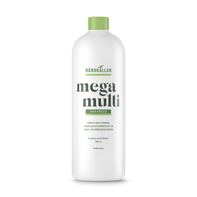 NÄROKÄLLAN Mega Multi Advanced 900 ml | Vitaminer & kosttillskott - Vitaminer & mineraler - Multivitamin - Multivitaminkomplex | Apoteka