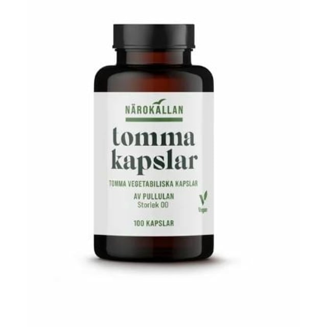 Närokällan Tomma Kapslar 100 st | Vitaminer & kosttillskott - Växtbaserade kosttillskott,Hjälpmedel & säkerhet - Doseringshjälpmedel | Apoteka