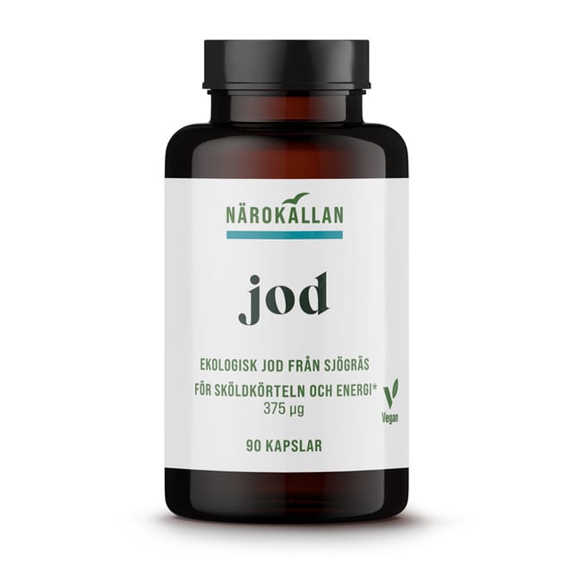 Närokällan Jod Eko 90 kapslar | Vitaminer & kosttillskott - Vitaminer & mineraler - Jod | Apoteka