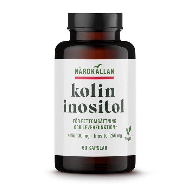 Närokällan Kolin & Inositol 60 kapslar | Vitaminer & kosttillskott - Kosttillskott för hjärta & kärl | Apoteka
