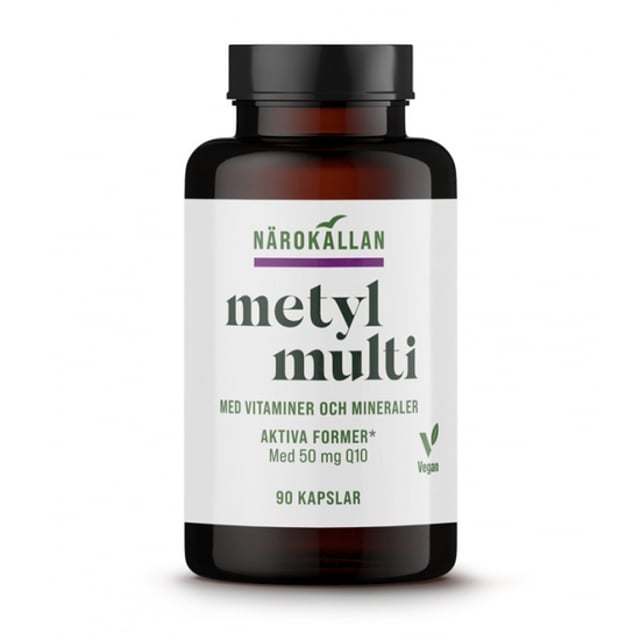 Närokällan Metyl Multivitamin 90 kapslar | Vitaminer & kosttillskott - Vitaminer & mineraler - Multivitamin - Multivitaminkomplex | Apoteka