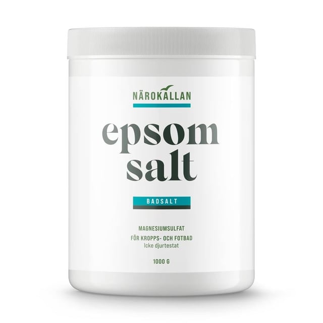 Närokällan Epsomsalt 1 kg | Hudvård - Kroppsvård - Bad & dusch - Badsalt,Hudvård - Händer & fötter - Fotvård - Fotbad | Apoteka