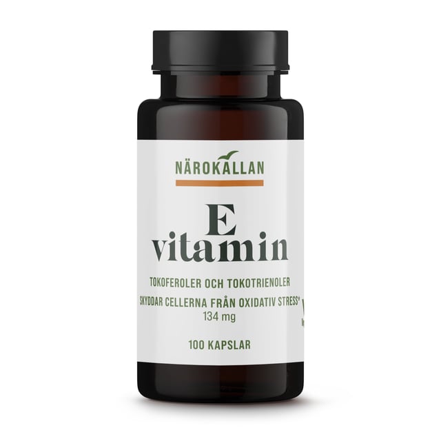 Närokällan E-Vitamin 200IE 100 kapslar | Vitaminer & kosttillskott - Vitaminer & mineraler - E-vitamin | Apoteka