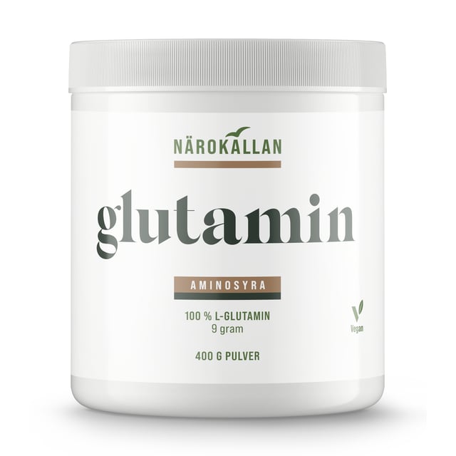 Närokällan Glutamin 400 g | Träning - Aminosyror - L-Glutamin,Vitaminer & kosttillskott - Aminosyror | Apoteka