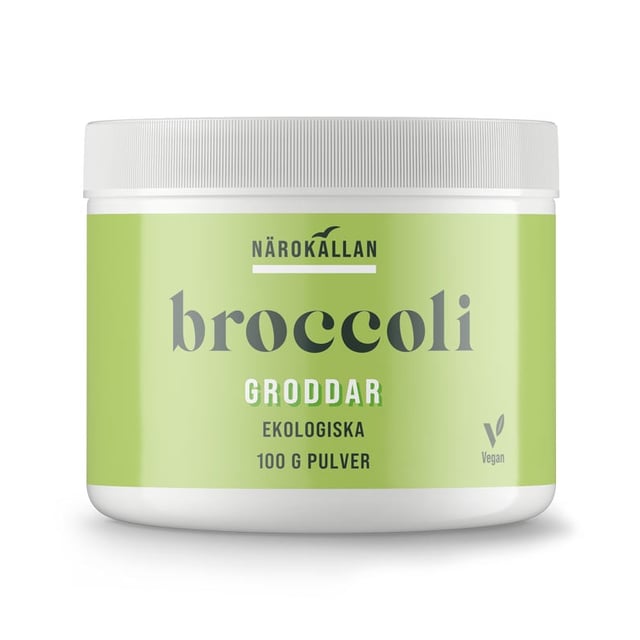 Närokällan Ekologiska Broccoligroddar Pulver 100g | Mat & dryck - Superfood - Smoothiepulver | Apoteka