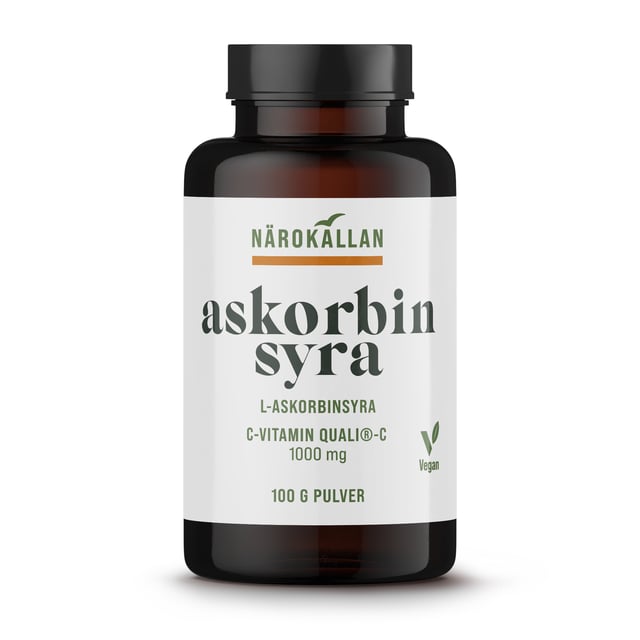 Närokällan Askorbinsyra 100g | Vitaminer & kosttillskott - Vitaminer & mineraler - C-vitamin | Apoteka