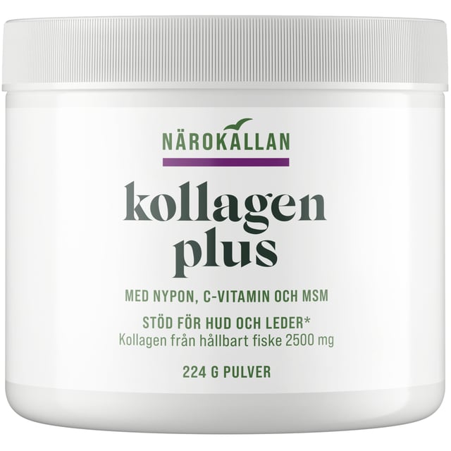Närokällan Kollagen Plus Pulver 224g | Vitaminer & kosttillskott - Kollagen,Vitaminer & kosttillskott - Hud, hår & naglar | Apoteka