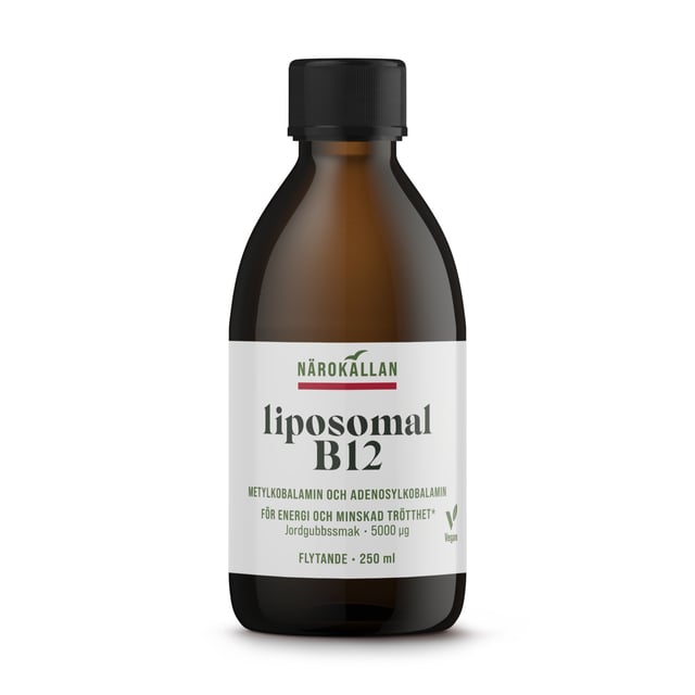 Närokällan Liposomal B12 5000 mcg 250 ml | Vitaminer & kosttillskott - Vitaminer & mineraler - B-vitaminer - B-vitaminkomplex | Apoteka